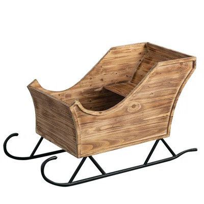 Chinese Fir Sleigh Decorative Accent | Wayfair North America