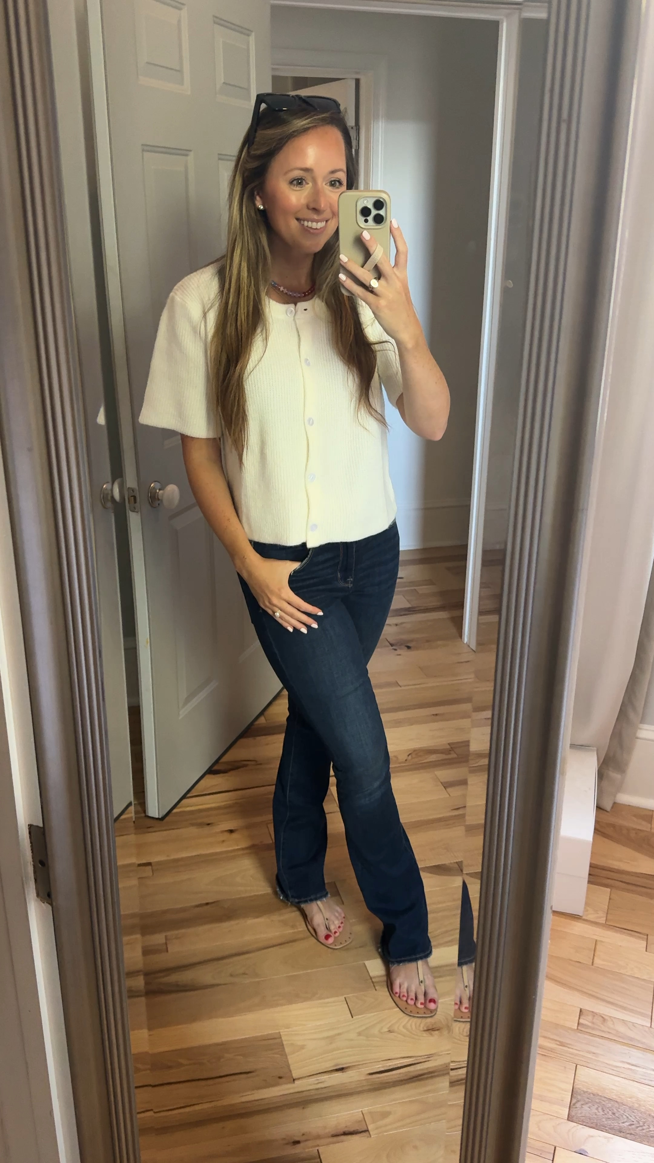 Jeans are TTS and very stretchy!
Small in sweater

#LTKSeasonal #LTKStyleTip