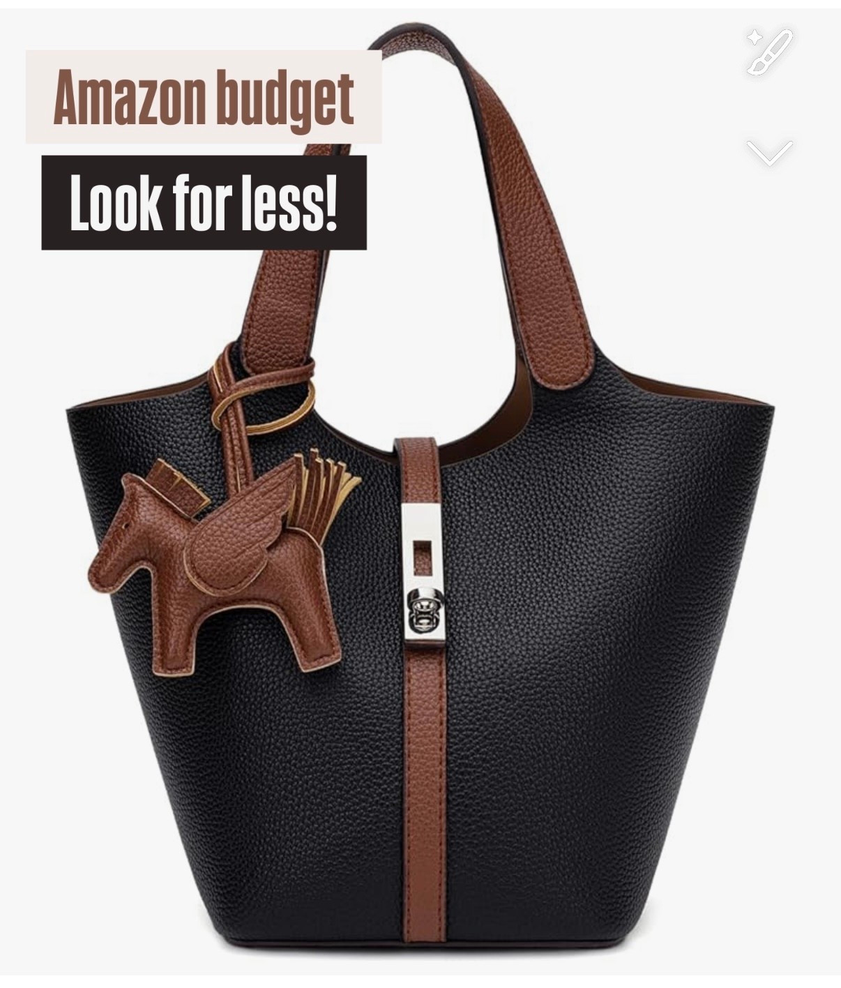 Amazon style finds, Amazon tote, look for less, Amazon 

#LTKGiftGuide #LTKFindsUnder50