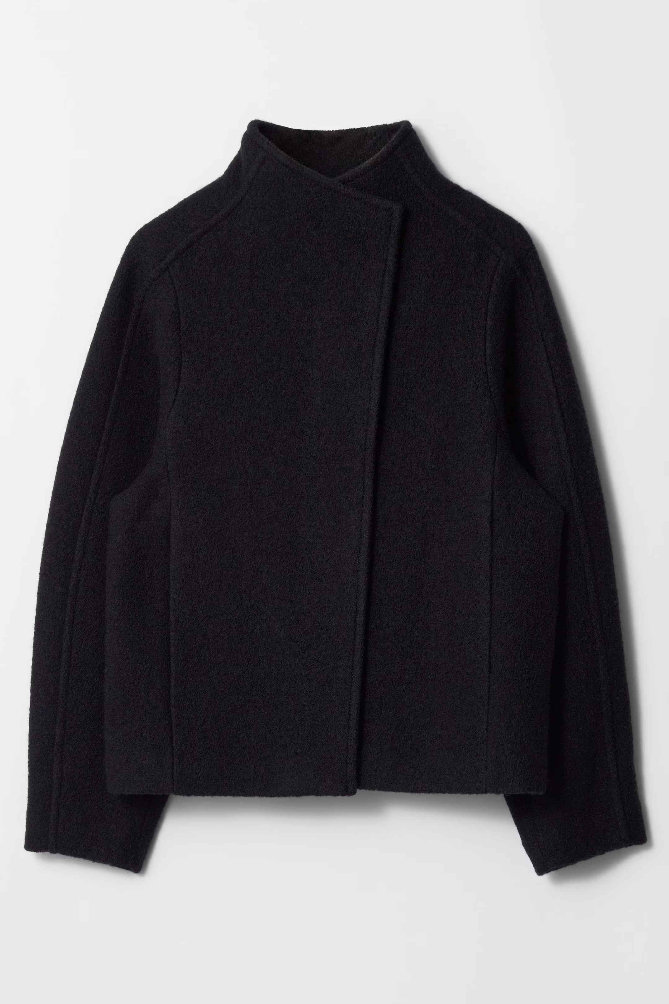Asymmetric Wool Jacket | H&M (UK, MY, IN, SG, PH, TW, HK)
