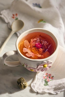 Flower of the Month Stoneware Mug | Anthropologie (US)