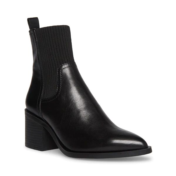 ABRIEL BLACK LEATHER | Steve Madden (US)