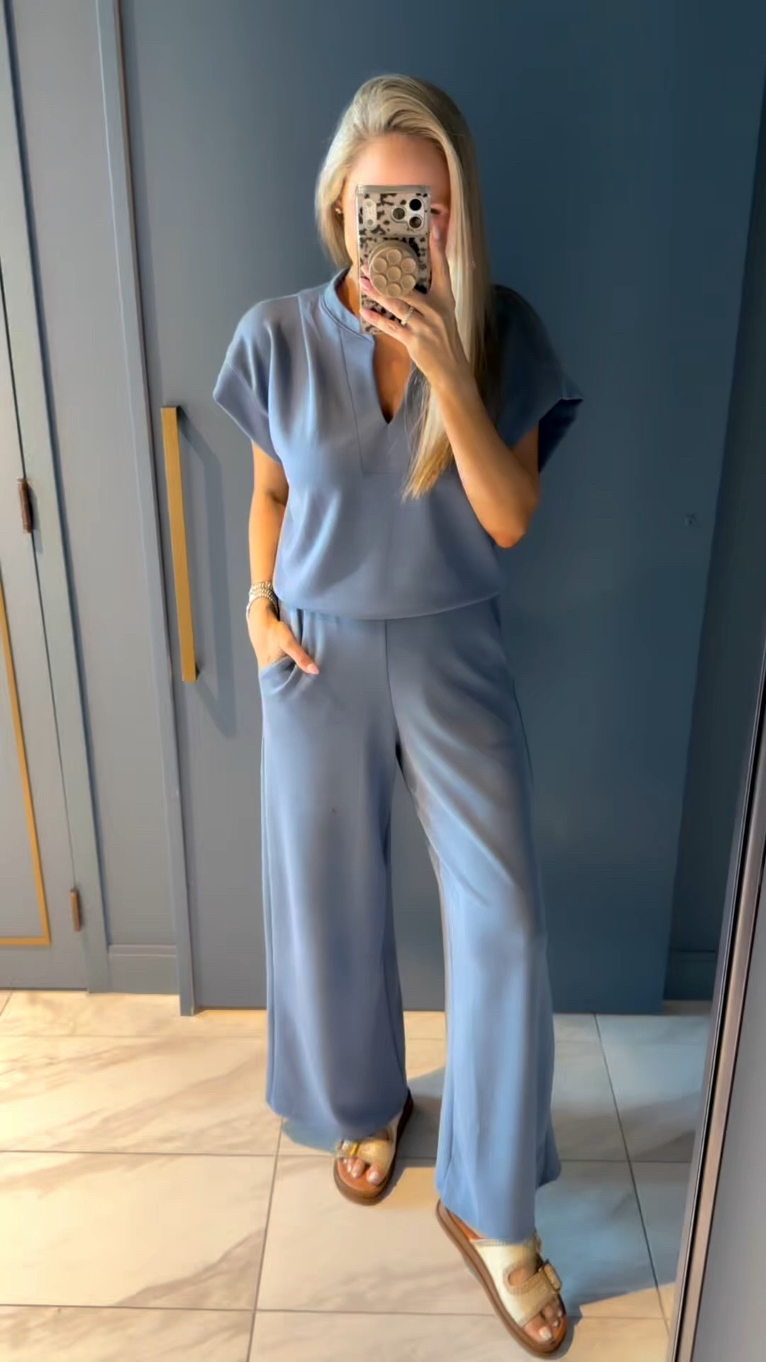 Travel outfit that’s so soft! Wearing small 

#LTKTravel #LTKgrwm #LTKOver40