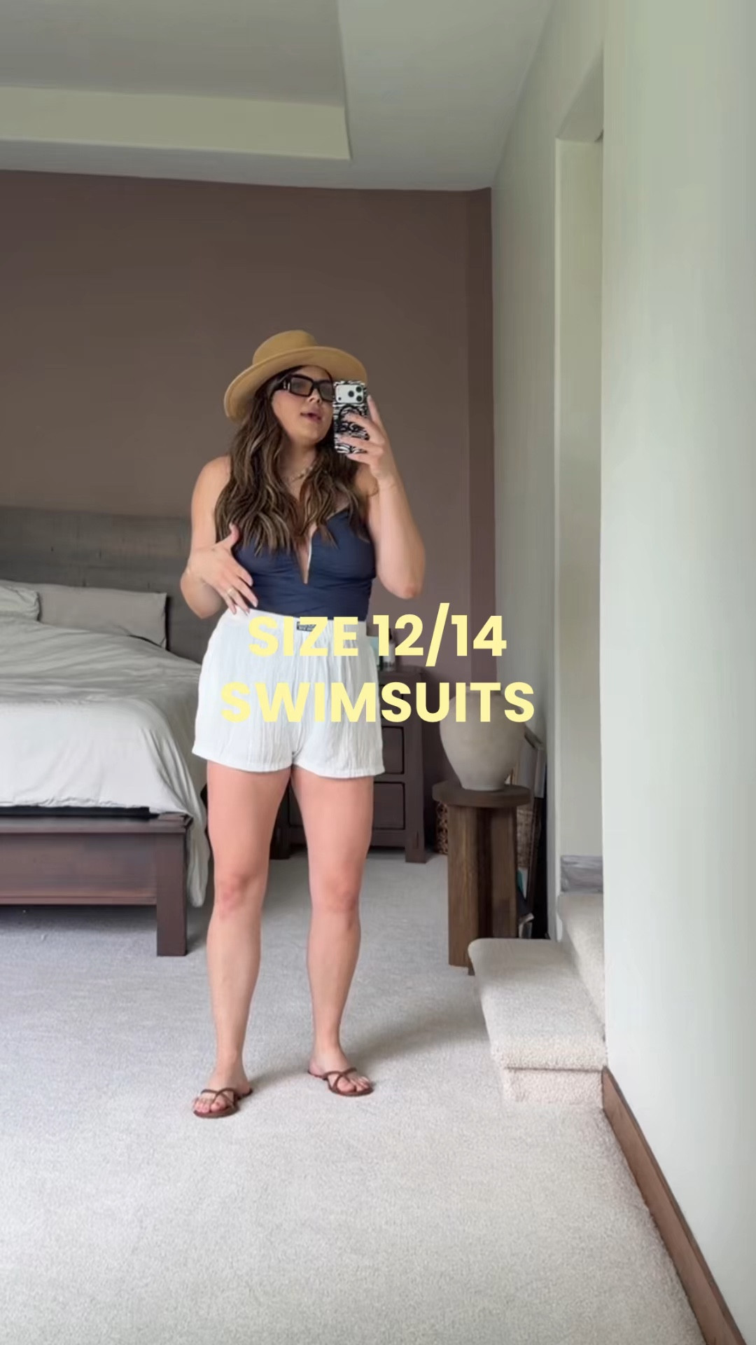 Size 12 / size 14 SWIMSUIT HAUL!!
Wearing xl in all! 

One piece swimsuit, tummy coverage, mom friendly, postpartum, midsize, thick tummy approved

