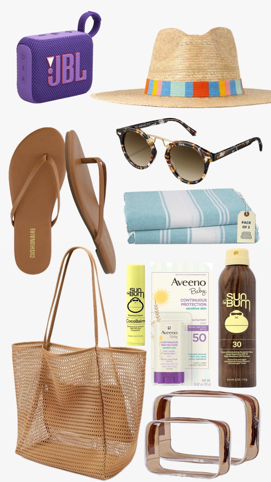 The things you’ll always find in my beach bag! My favorite items to help beat the heat and stay prepared😘

#LTKSummerEdit #LTKTravel #LTKSwim