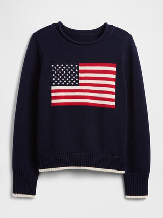 Roll Neck Americana Intarsia Sweater | Gap Factory