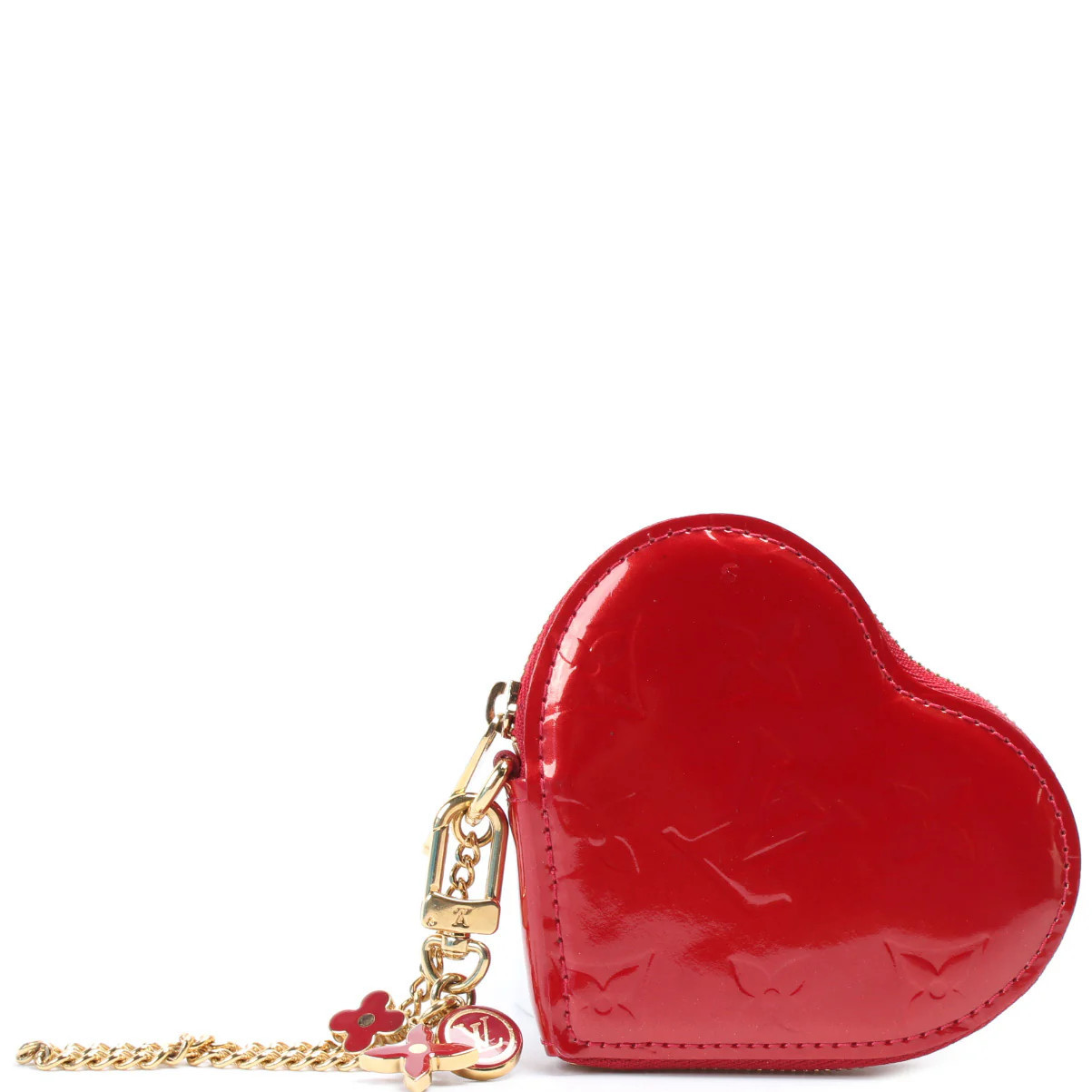 Pomme D'Amour Heart Coin Vernis | Keeks Designer Handbags