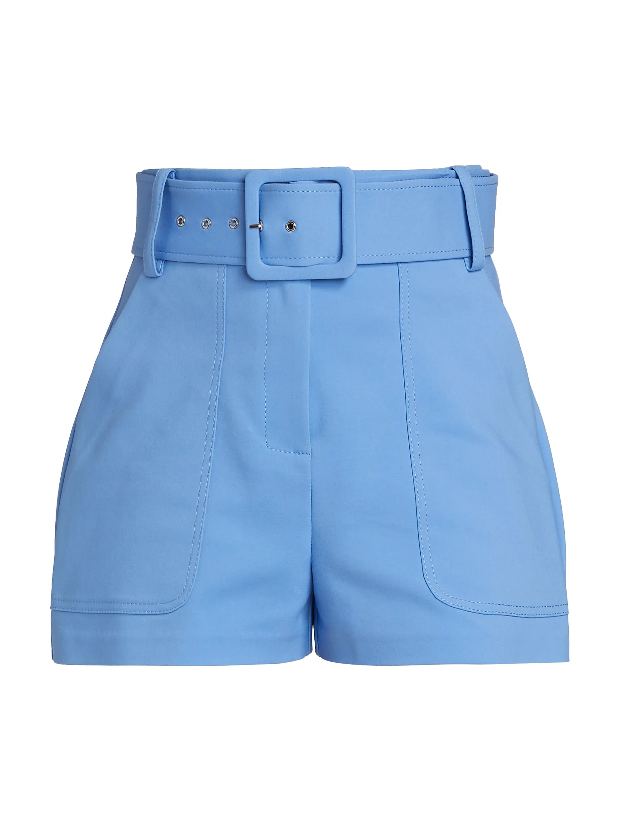Kasey Belted High-Rise Shorts | Saks Fifth Avenue