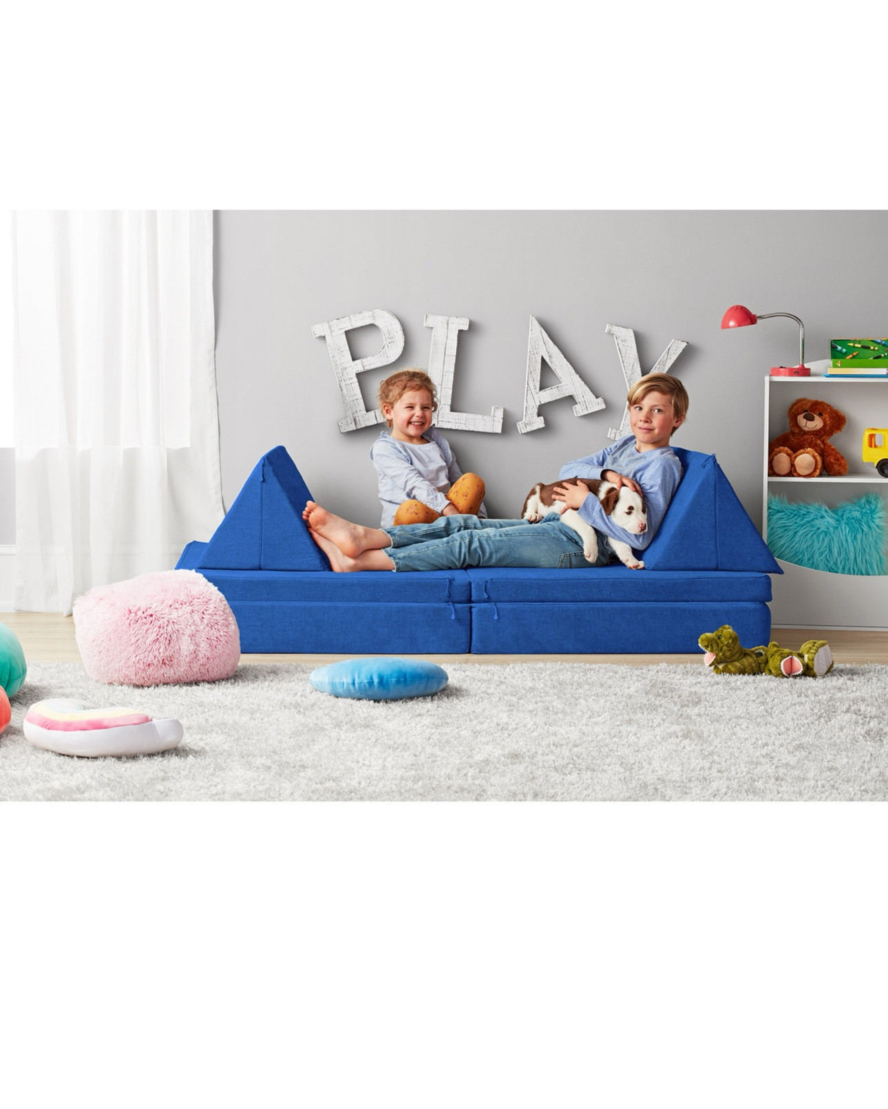 I’m tagging a couple similar play cushions here. 💙We’ve had ours (from Sam’s club) for several years now & they’ve held up great! They’re the best for fort building, movie night chilling, and just playing on! 

#LTKHome #LTKFamily #LTKKids