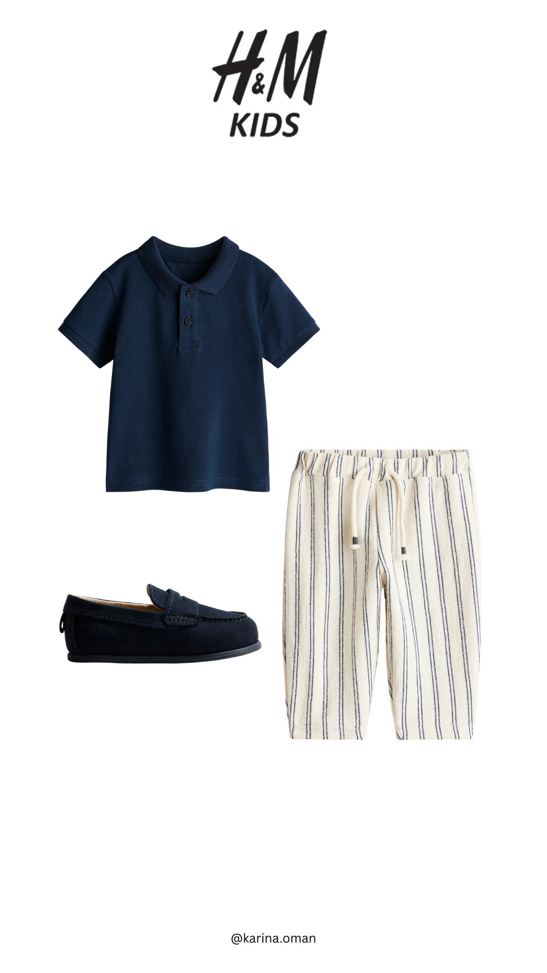 If you’re looking for a toddler boy Easter outfit or spring dressy outfit, this one from H&M Kids is so cute 🤍 The cotton piqué polo paired with textured jersey pants and loafers makes the perfect toddler boy special occasion outfit for spring.

#toddlerboyeasteroutfit #toddlerdressyoutfit #springoutfit #toddlerstyle #hmkids #toddlerfashion #boymomlife 

 #LTKSpringSale #LTKBaby #LTKKids