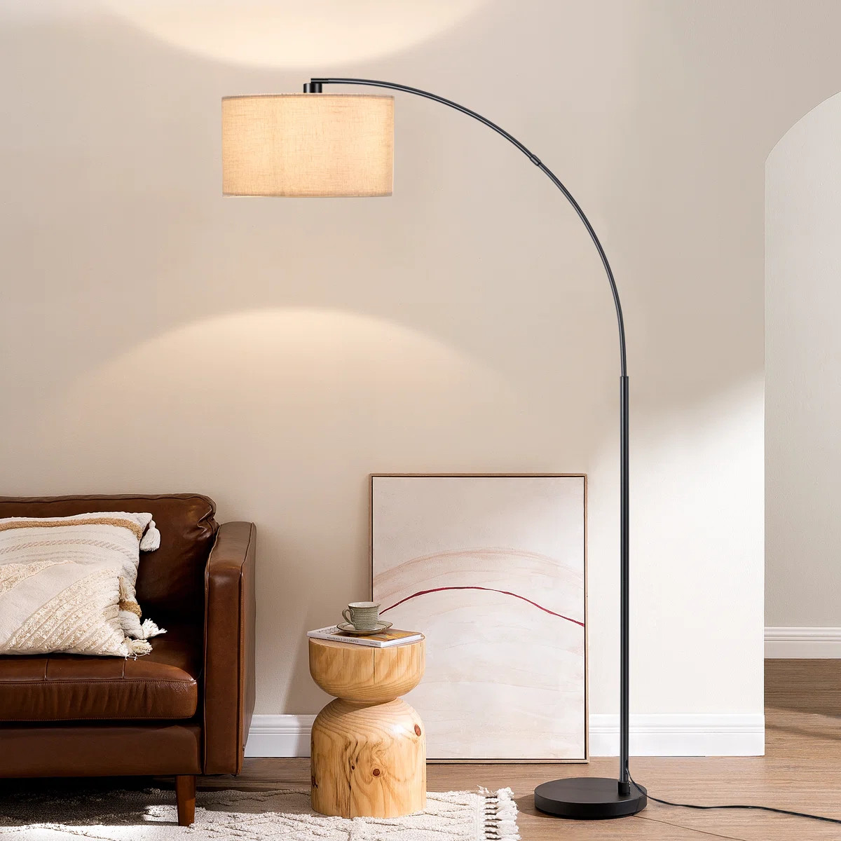 Wade Logan® Pantin 78.4" Arched Floor Lamp & Reviews | Wayfair | Wayfair North America
