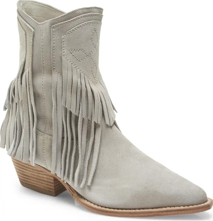 Free People Lawless Fringe Bootie | Nordstrom | Nordstrom