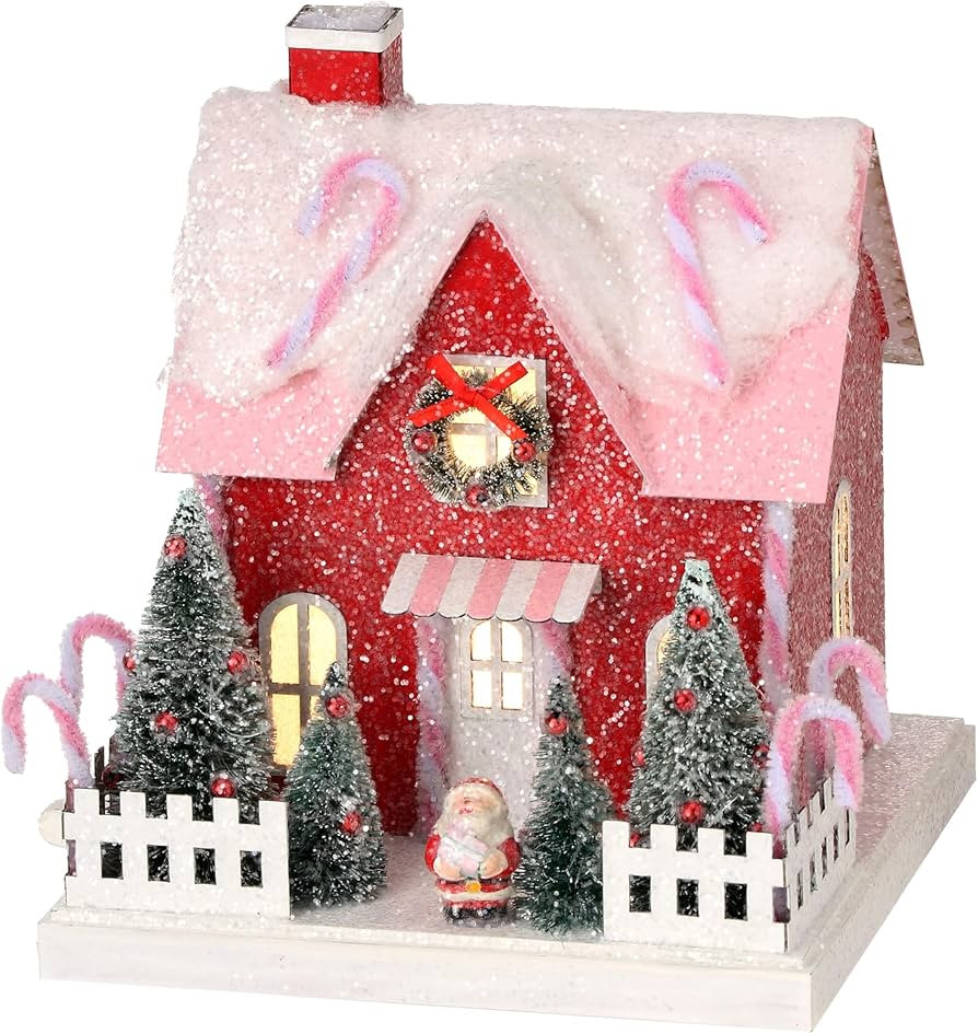 Regency International LED Battery/Timer Cardboard Candy Lane House | Amazon (US)