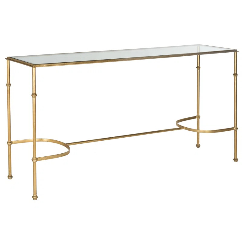Cooe 63'' Glass Top Console Table | Wayfair North America