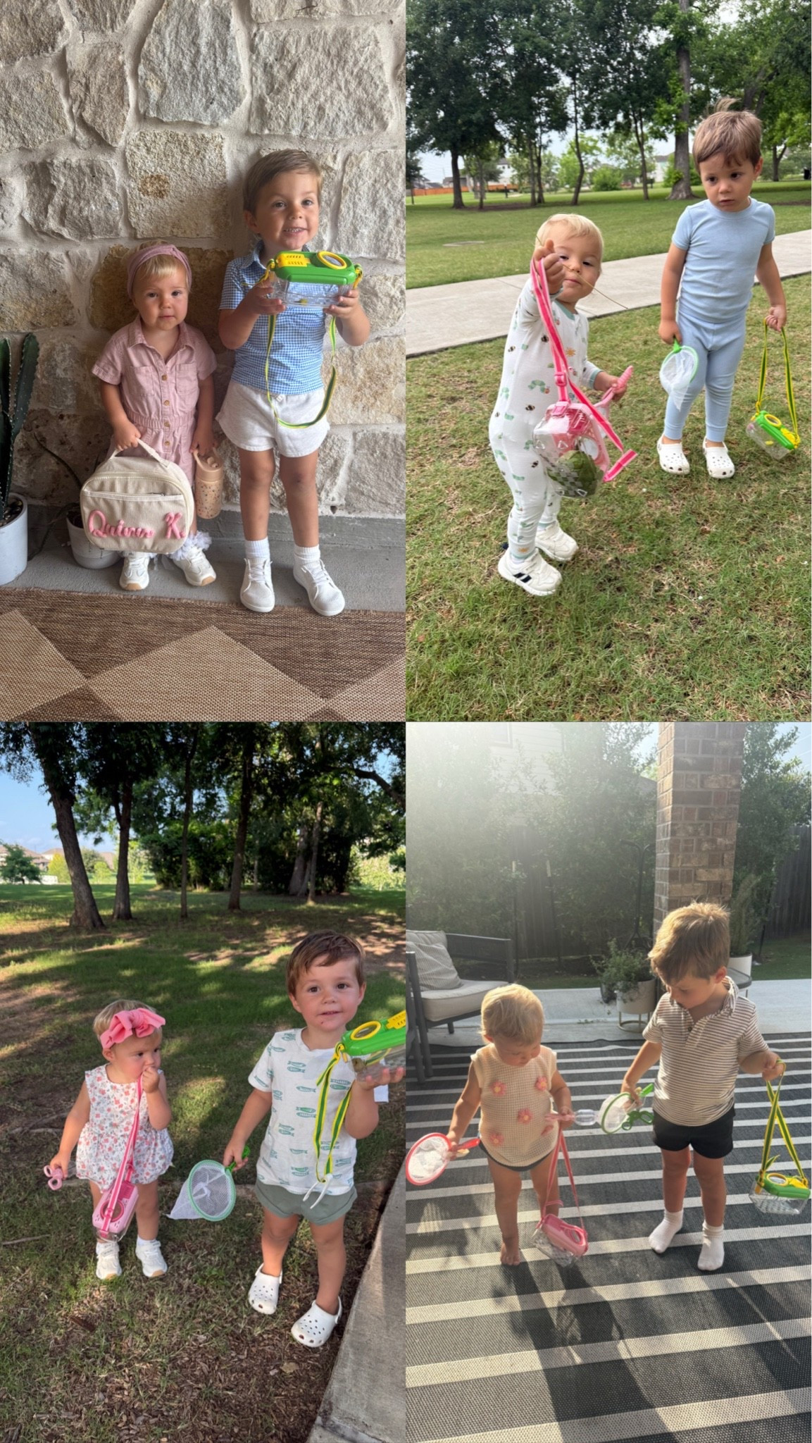One of the kids favorite things to do when we go to the park is to bring their bug catchers to catch little creatures! It can be the smallest ant and they get so excited! I had to get Quinn her own as well, because she’s just as curious as her big brother nowadays!

#LTKmomlife #LTKmorningroutine #LTKKids