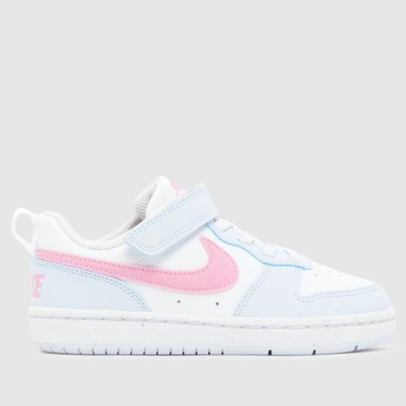 Kids Girls Junior Multi Nike Court Borough Low Trainers | schuh | Schuh