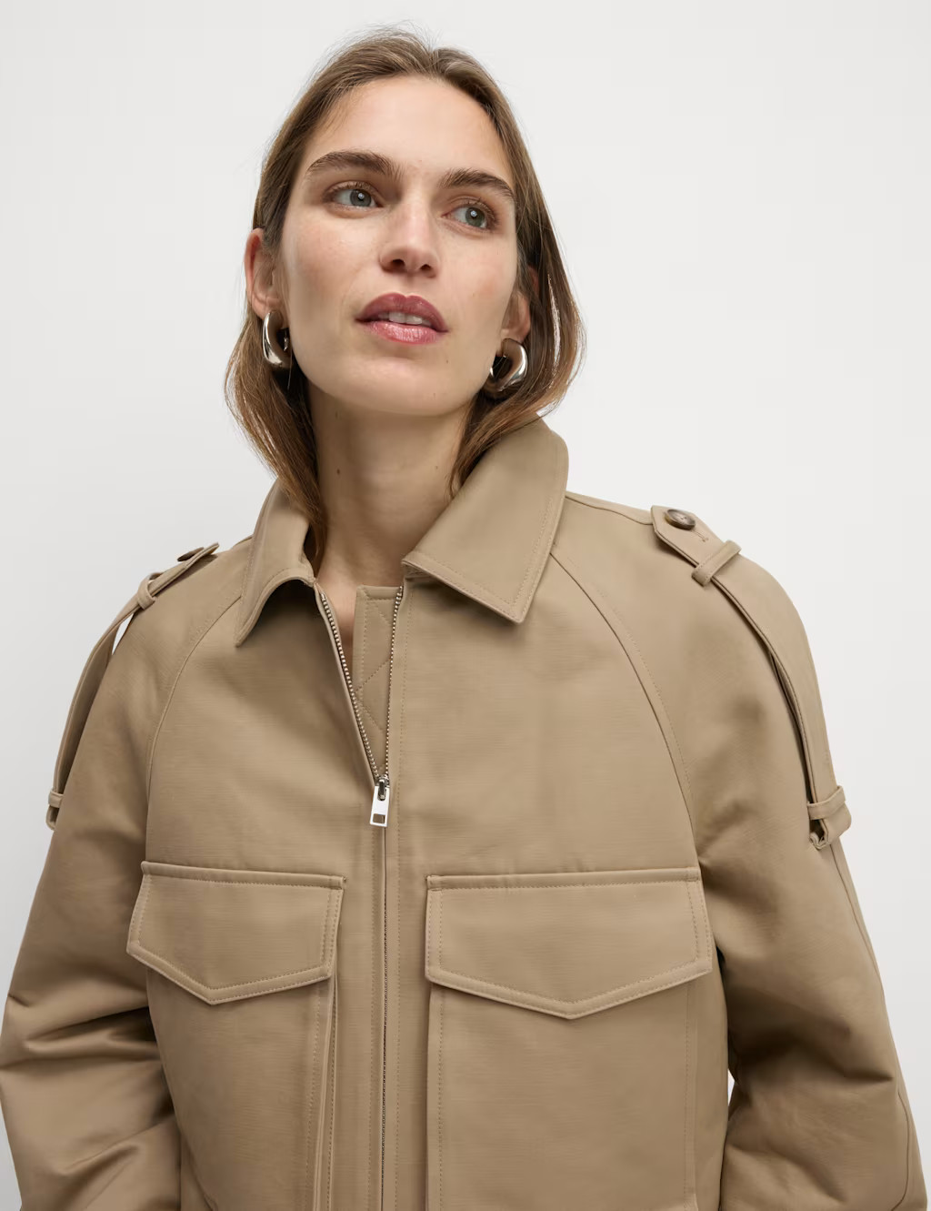 Pure Cotton Utility Trucker Jacket | Marks & Spencer (UK)