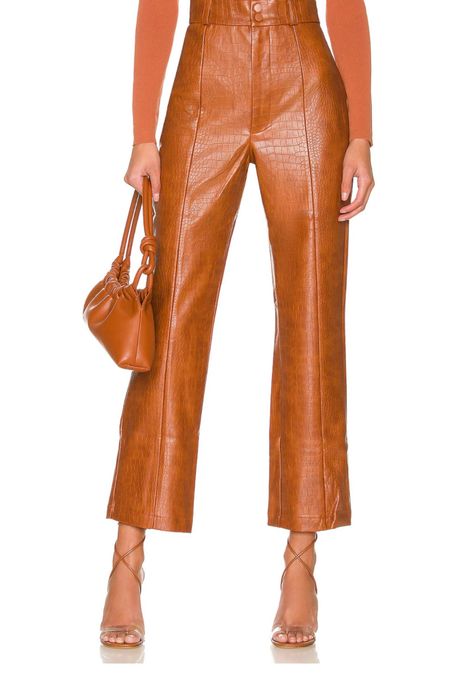 Croc leather pants 

#LTKfit #LTKworkwear