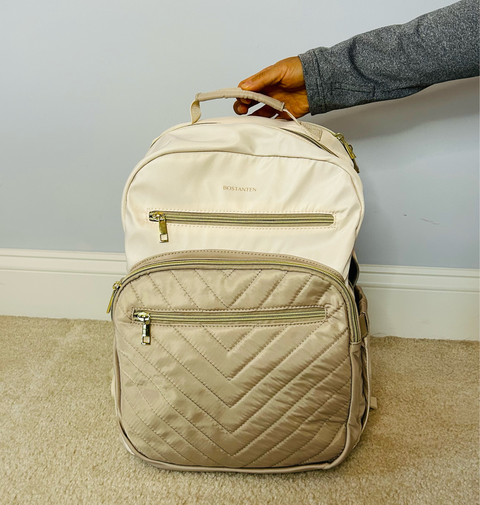 Great size travel backpack that could also be used as a school backpack or a work backpack. Great quality with lots of pockets and built in phone charger! 
#travelbackpack #amazonfind #amazonbackpack

#LTKfindsunder50 #LTKfindsunder100