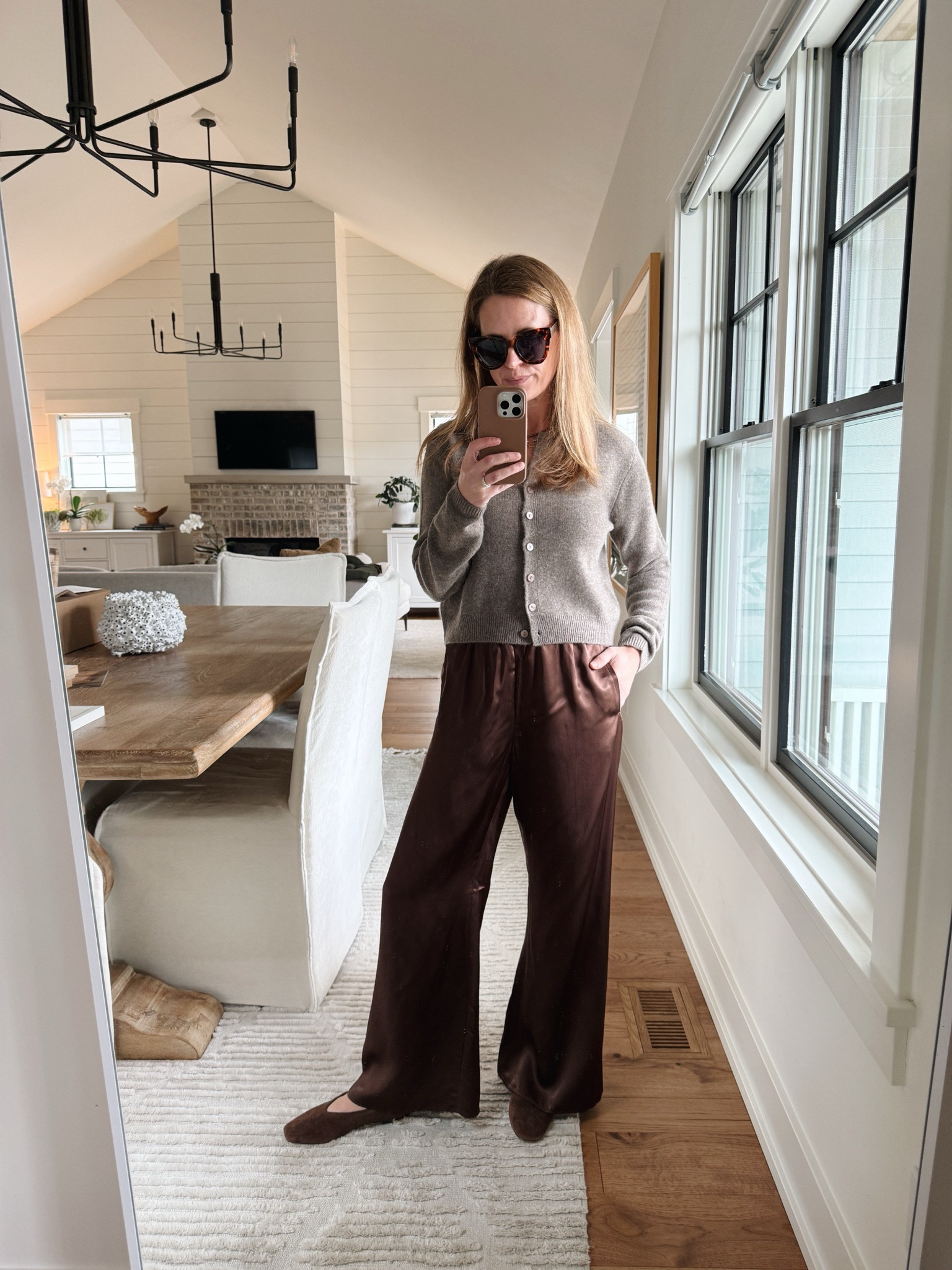 Pants size XS
Sweater size small

#LTKdayinmylife #LTKgrwm #LTKootd