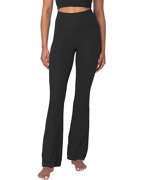 CRZ YOGA Butterluxe Flare Leggings 29"/30.5"/32"/33.5" - High Waist Bootcut Wide Leg Lounge Women... | Amazon (US)