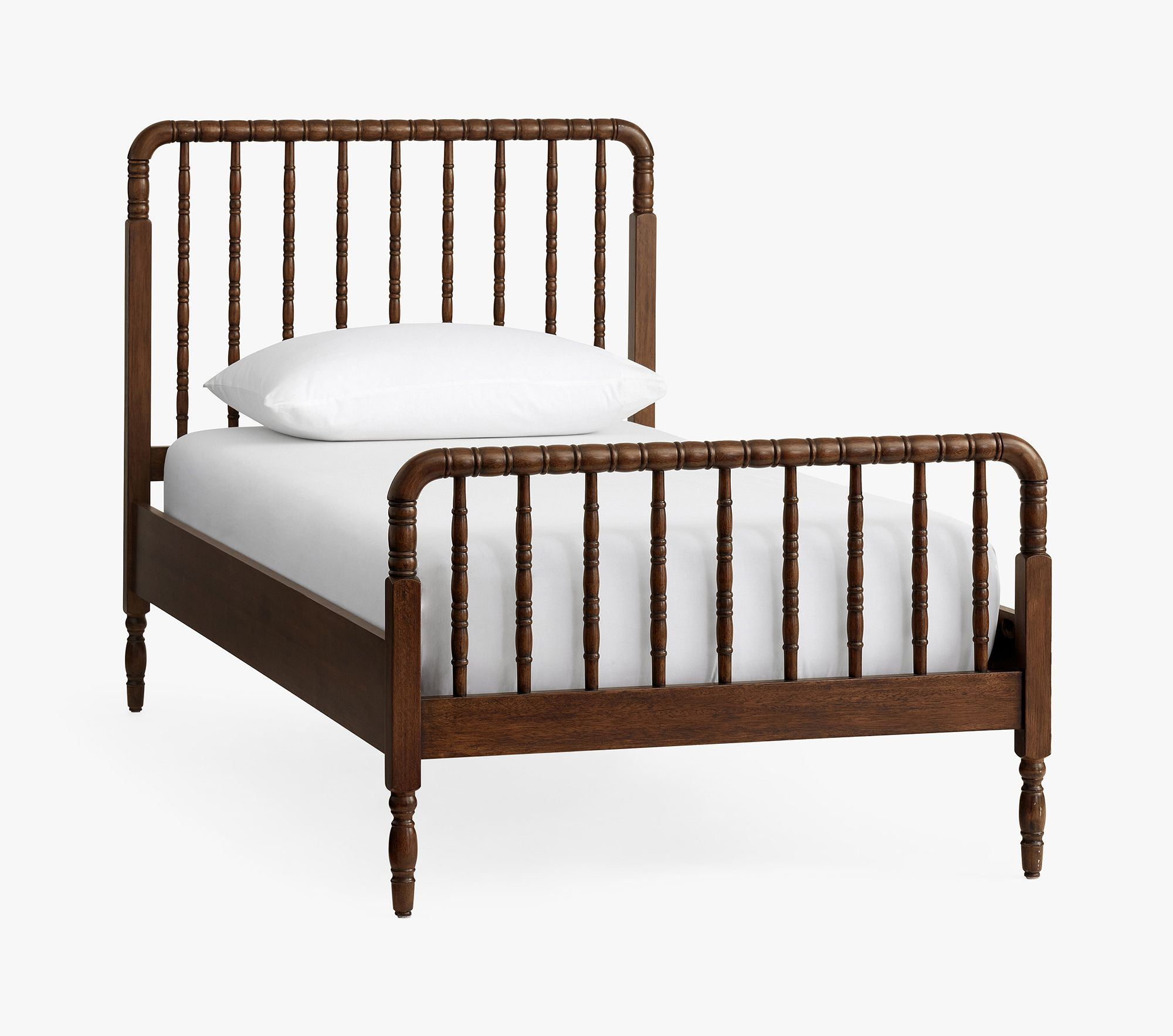 Elsie Heritage Walnut Bed | Pottery Barn Kids