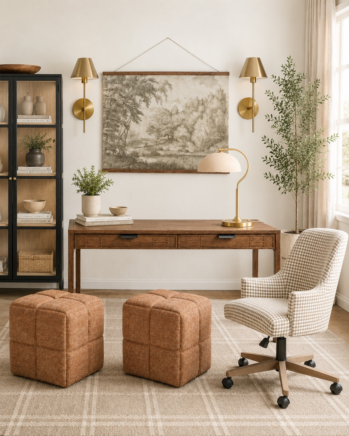 Target home office looks straight out of a designer catalog 😍￼

#LTKHome #LTKSeasonal #LTKOver40