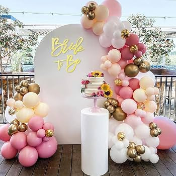 Bride to Be Sign - Glitter Gold Felt Letters Bridal Shower Sign for Backdrop Bride to Be Sign Let... | Amazon (US)