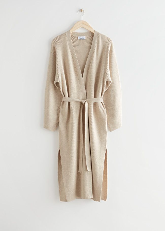 Long Belted Knit Cardigan | & Other Stories (EU + UK)