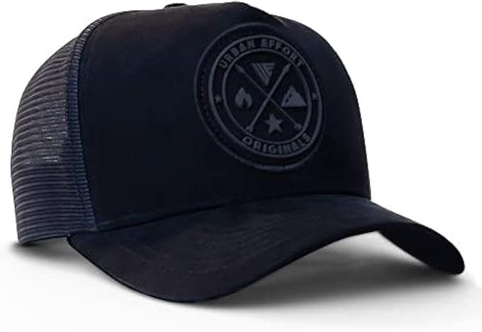 Urban Effort Mesh Back Cap - for Men and Women Baseball Hat 5-Panel Trucker Hat - Great Snapback ... | Amazon (US)