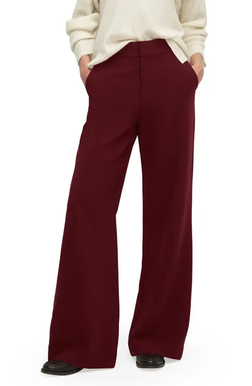 Favorite Daughter The Jones Wide Leg Pants in Vino at Nordstrom, Size 4 | Nordstrom