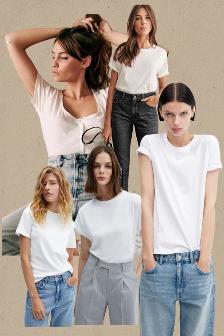 T-shirt blanc 

#LTKeurope #LTKMostLoved #LTKworkwear