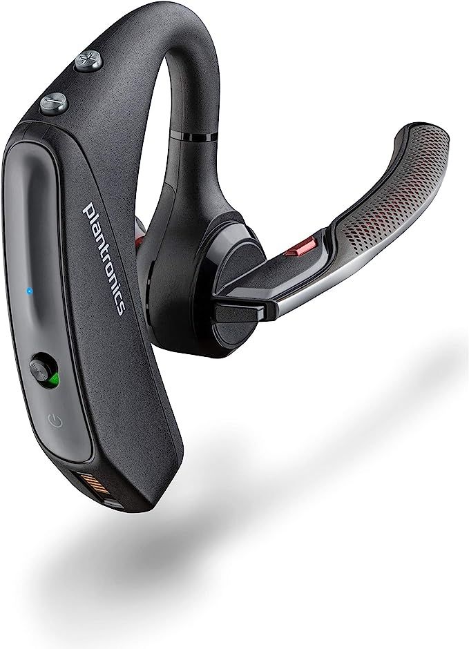 Poly Voyager 5200 Bluetooth Headset (Plantronics) - Single-Ear (Mono) Bluetooth Earpiece with Noi... | Amazon (US)