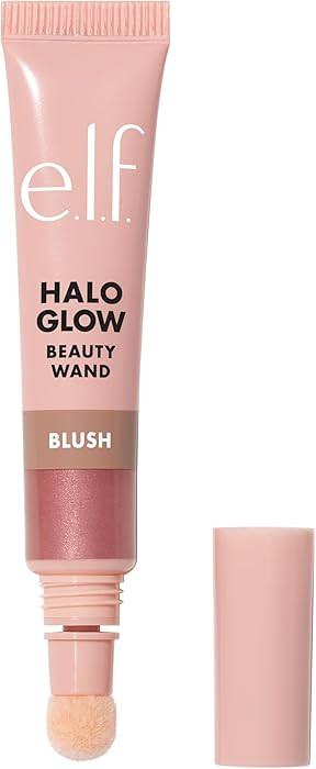e.l.f. Halo Glow Blush Beauty Wand, Vegan & Cruelty-free Liquid Blush Wand For Radiant, Flushed C... | Amazon (US)