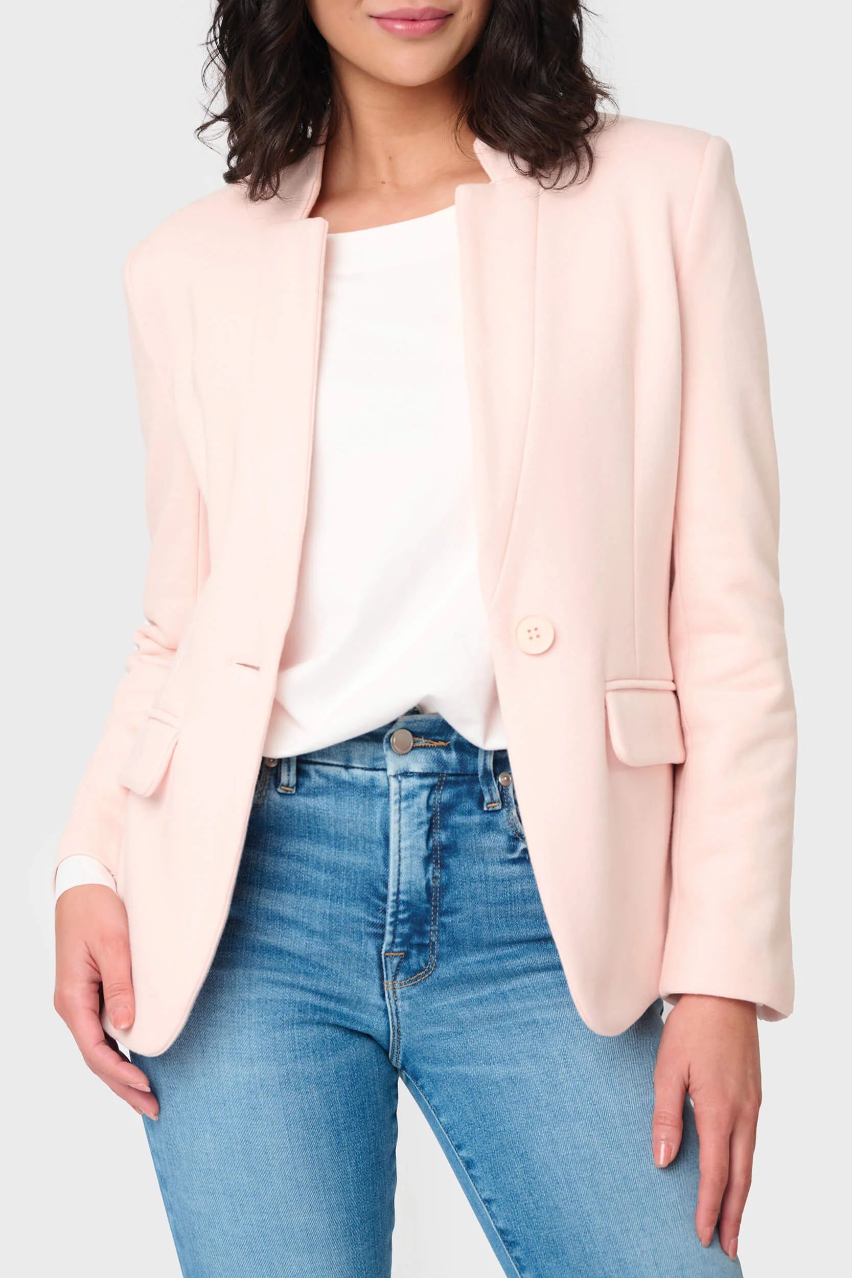 Notch Collar Blazer | Gibson