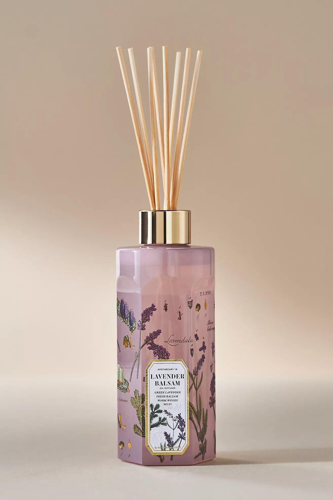 Apothecary 18 Fresh Lavender Balsam Reed Diffuser | Anthropologie (US)