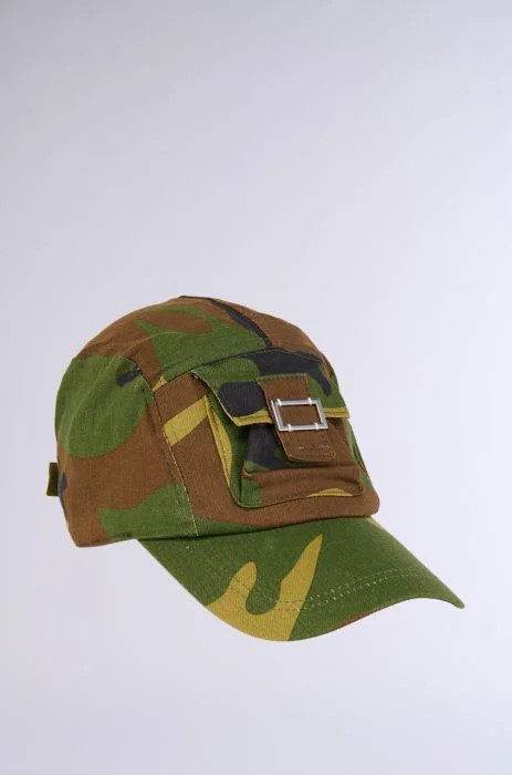 MIDTOWN CAMO HAT WITH POCKET | AKIRA