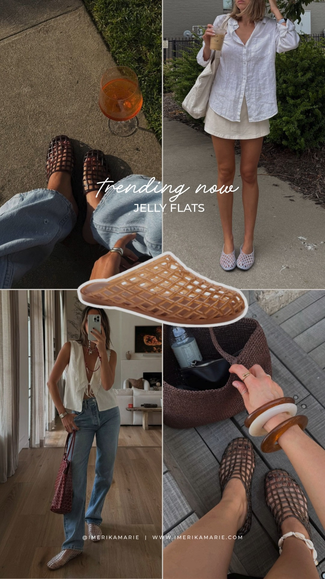 ✨ Trending Now: Jelly Flats ✨

the new it shoe for spring and summer! 

 #LTKootd #LTKSeasonal #LTKSwim