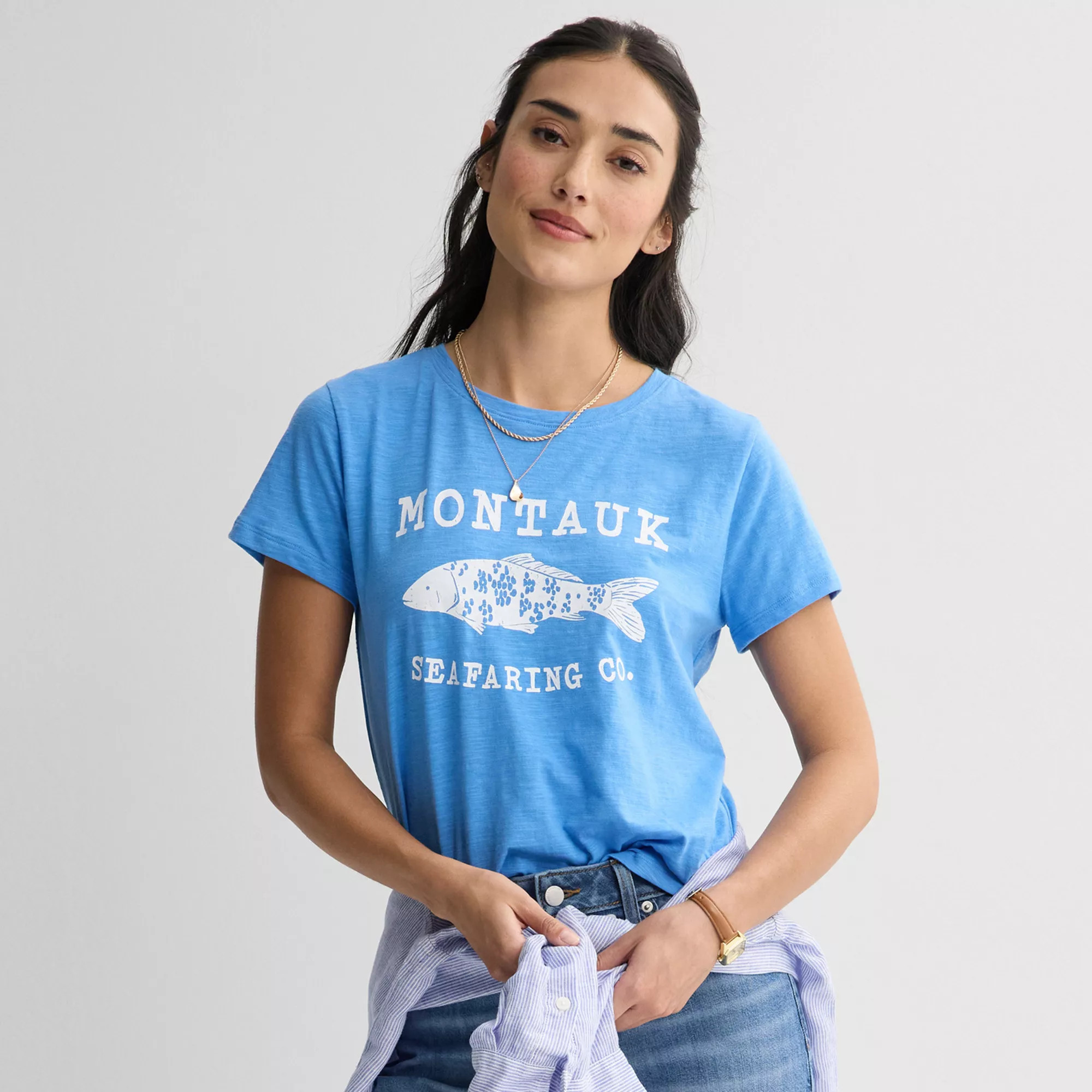 Women's Sonoma Goods For Life® Everyday Graphic Short Sleeve Crew Tee | Kohl's