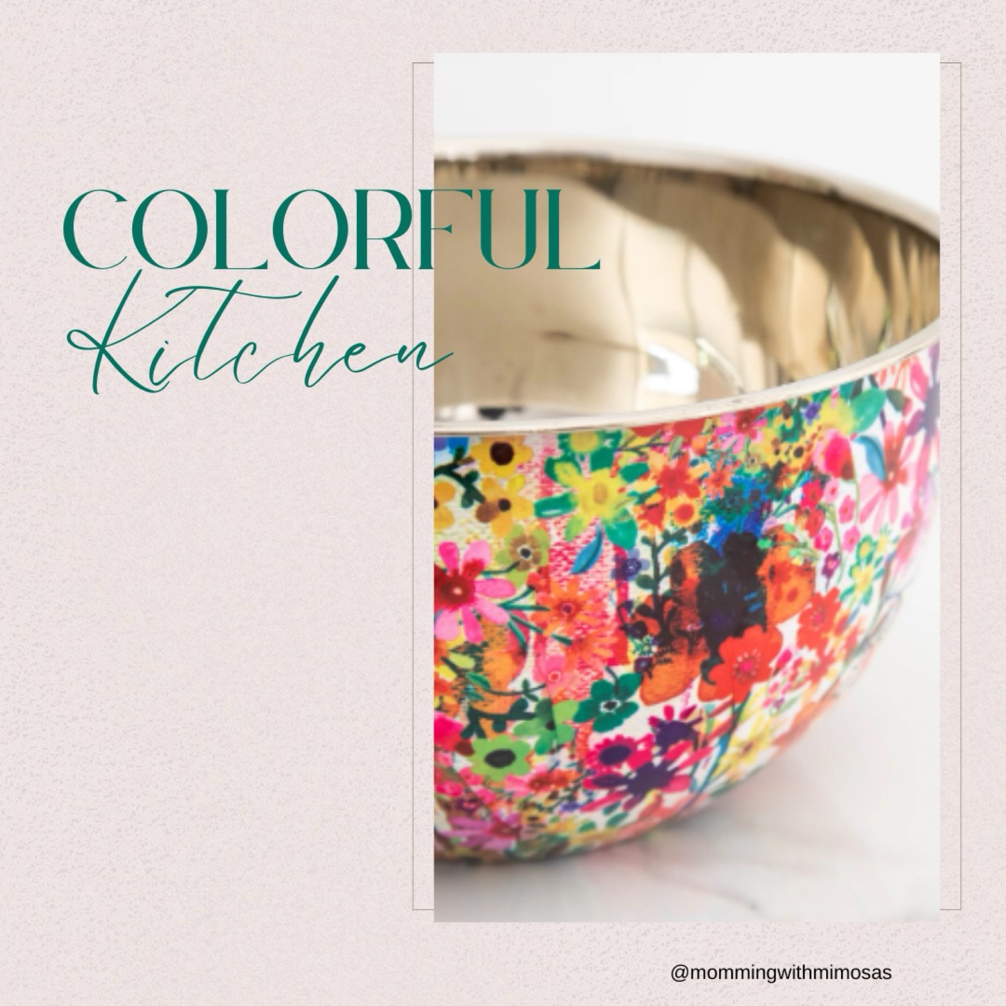 Stainless Steel Mixing Bowl

Host Gift Idea, Housewarming Gift
Aesthetic
Kitchen Finds
Colorful
Pretty
Cute


#LTKFindsUnder50 #LTKHome