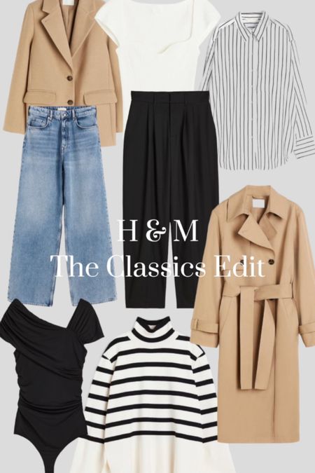 My H&M Classic Edit - things to buy now 🤍🤎🖤

#classicpieces #wardrobestaples

#LTKSeasonal #LTKstyletip #LTKeurope