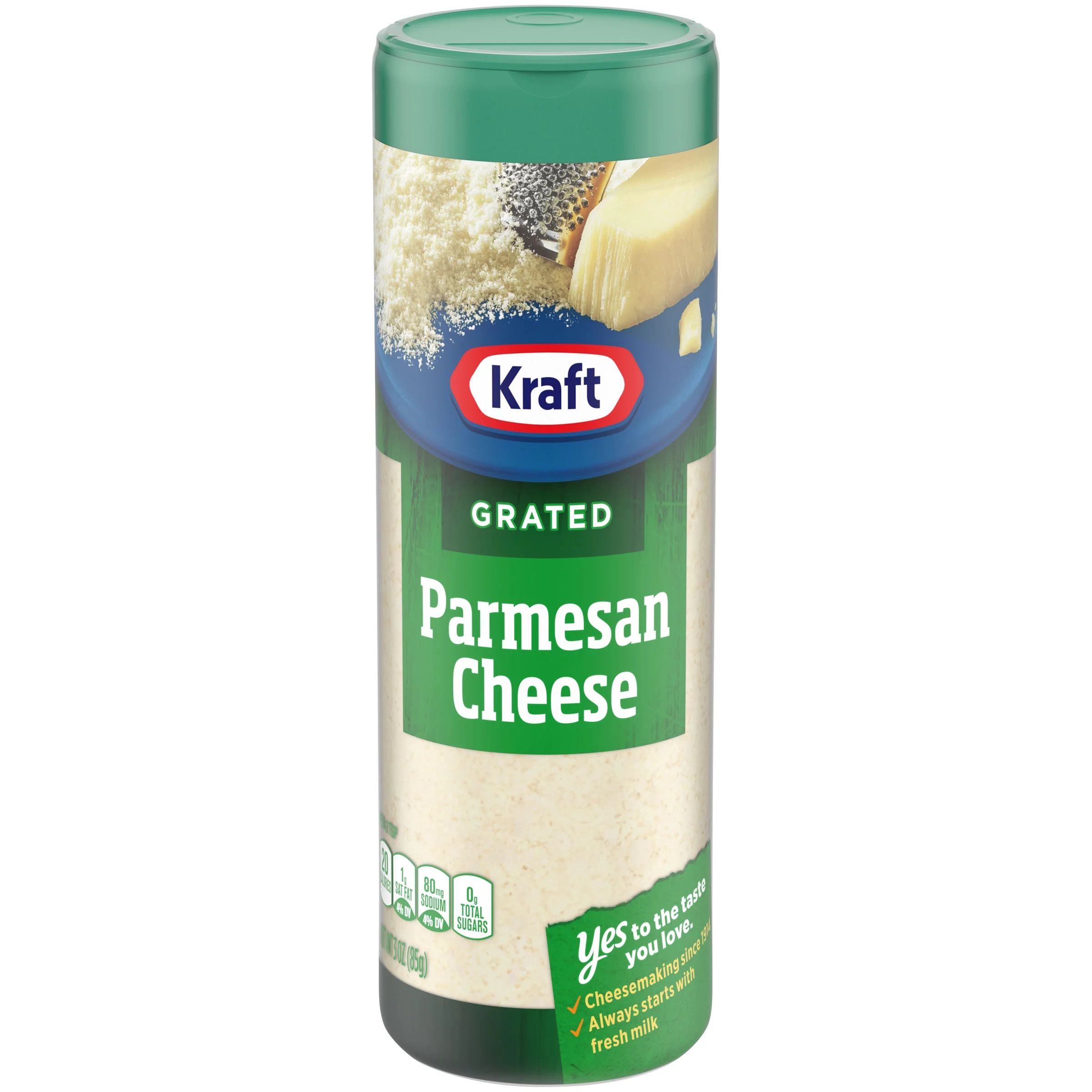 Kraft Parmesan Grated Cheese, 3 oz Shaker | Walmart (US)