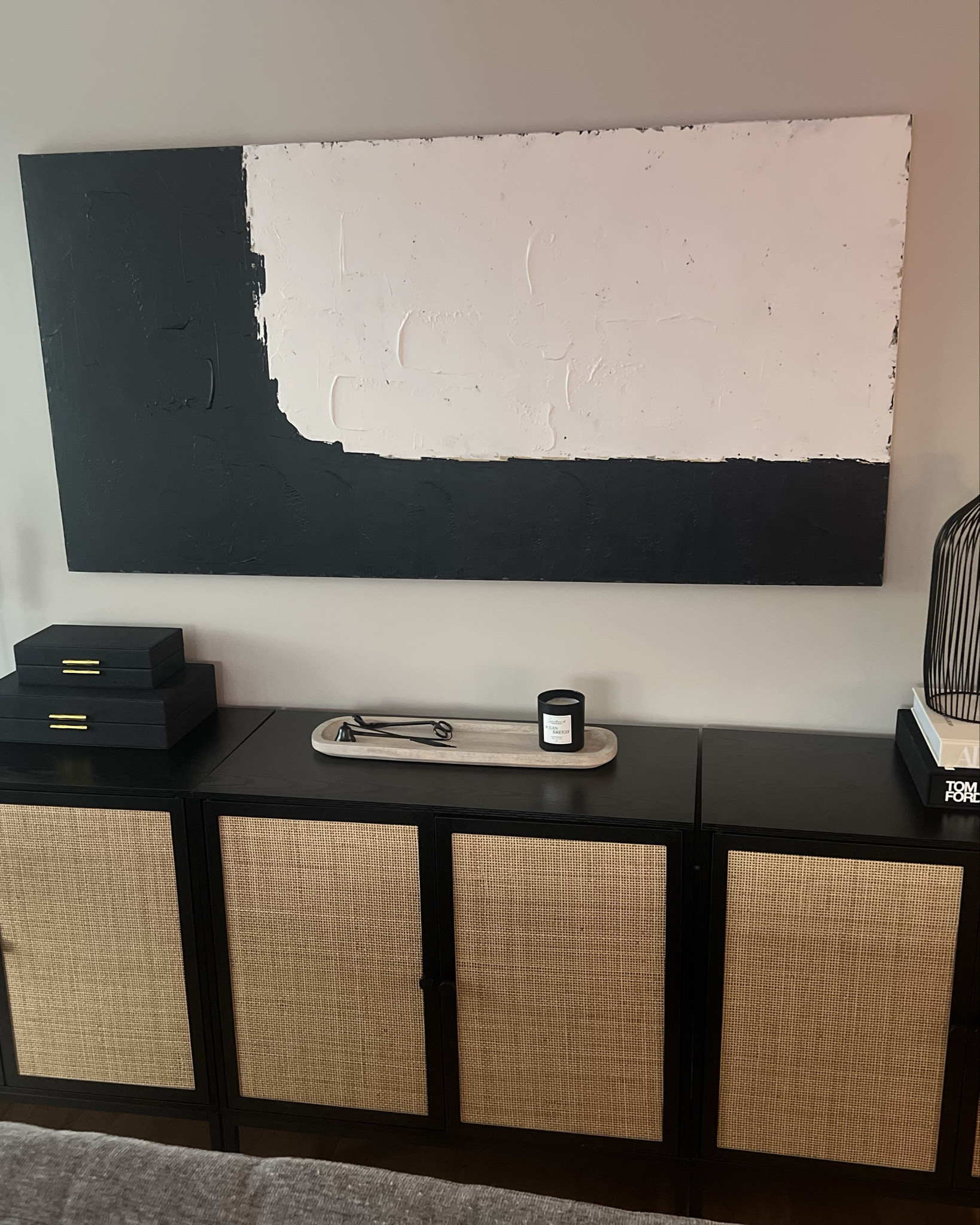 New sideboards behind couch. Replaced the knobs with ones from pottery barn! 

#LTKGiftGuide #LTKSaleAlert #LTKHome