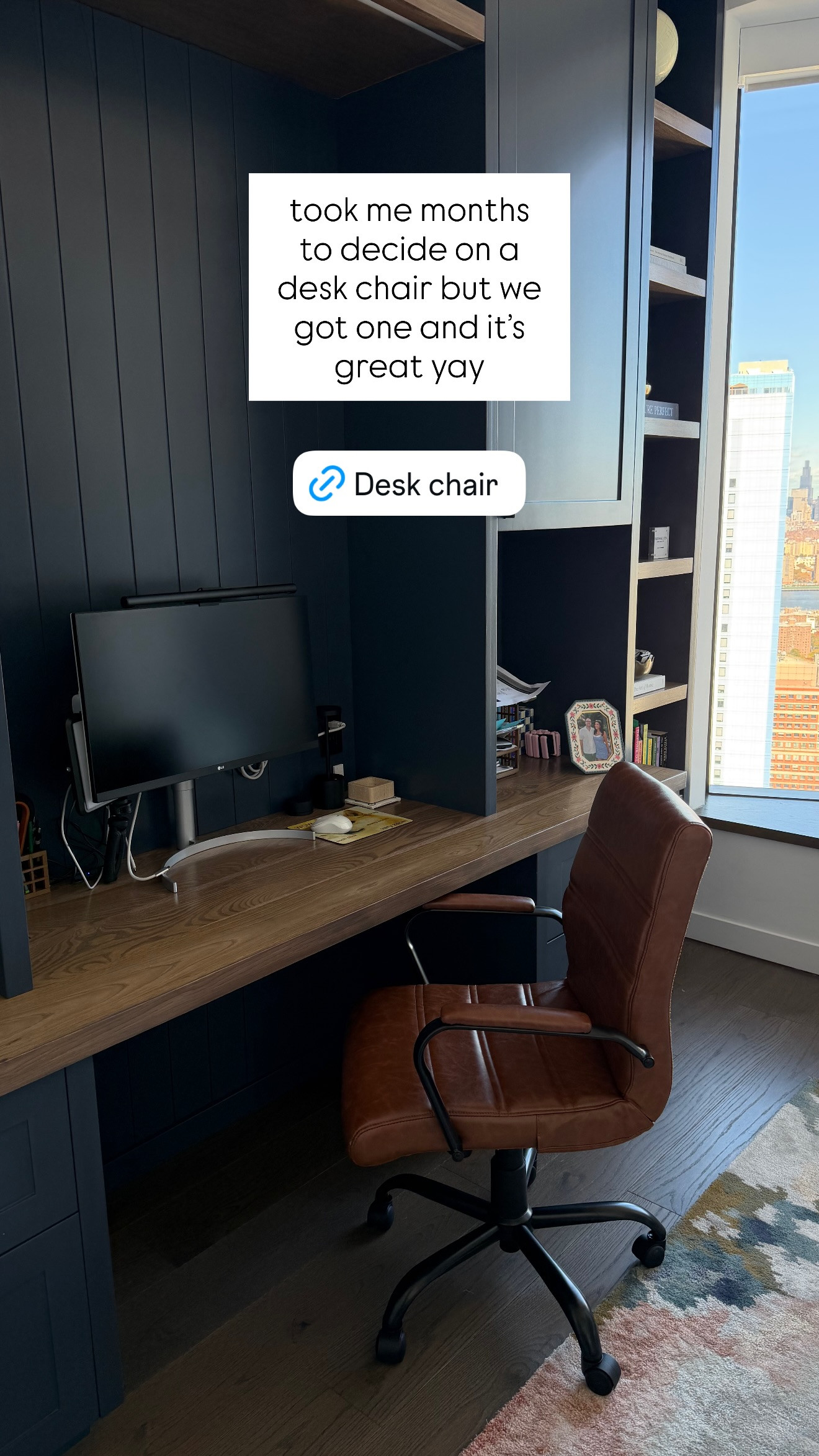 took me months to decide on a desk chair but we got one and it's great! 

 #LTKHome