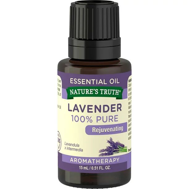 Nature's Truth, 100% Pure Lavender Essential Oil, Aromatherapy - Walmart.com | Walmart (US)