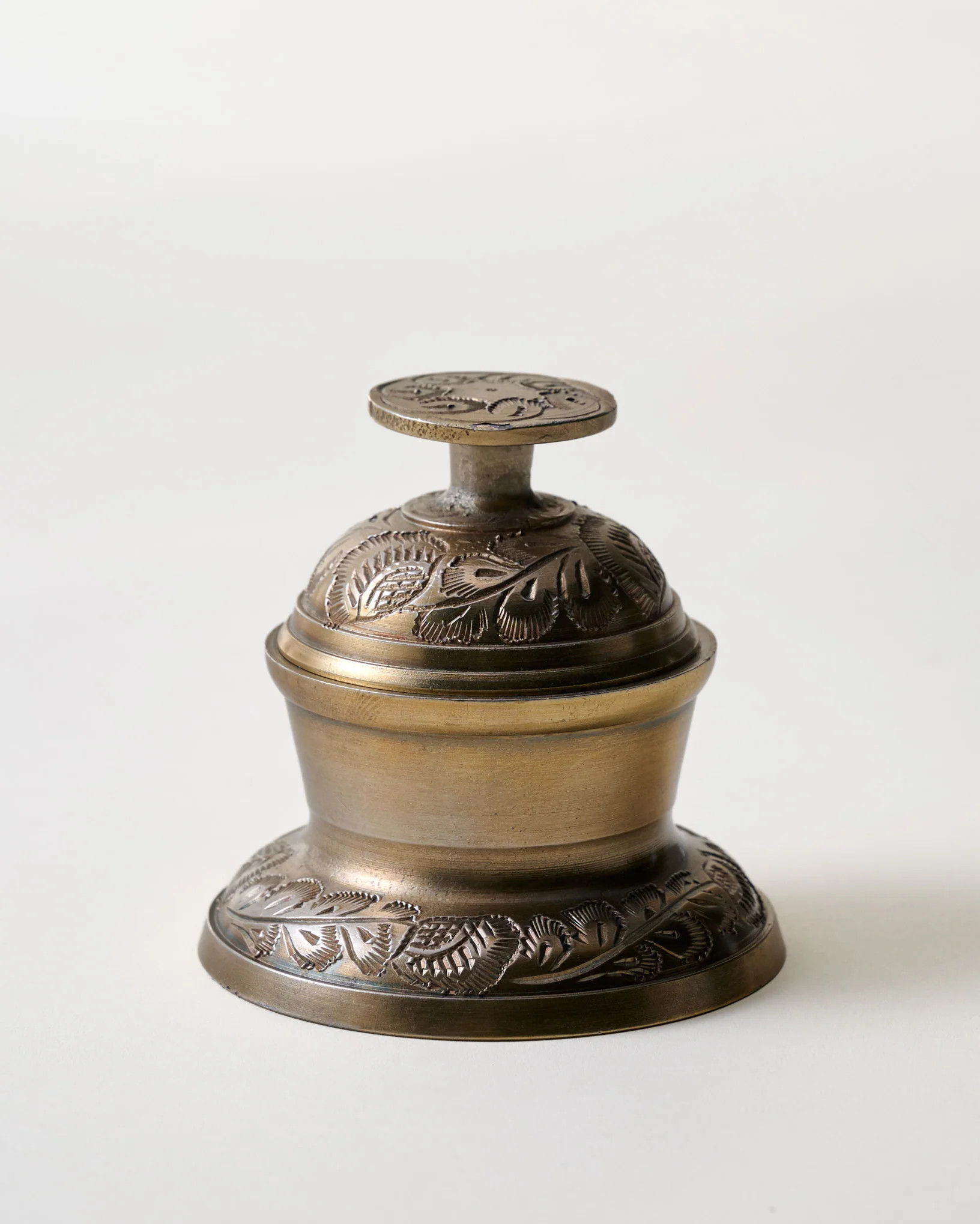Brass Bell Trinket Box | Magnolia
