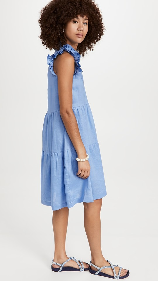 Tier Waverly Flutter Sleeve Dress | Shopbop