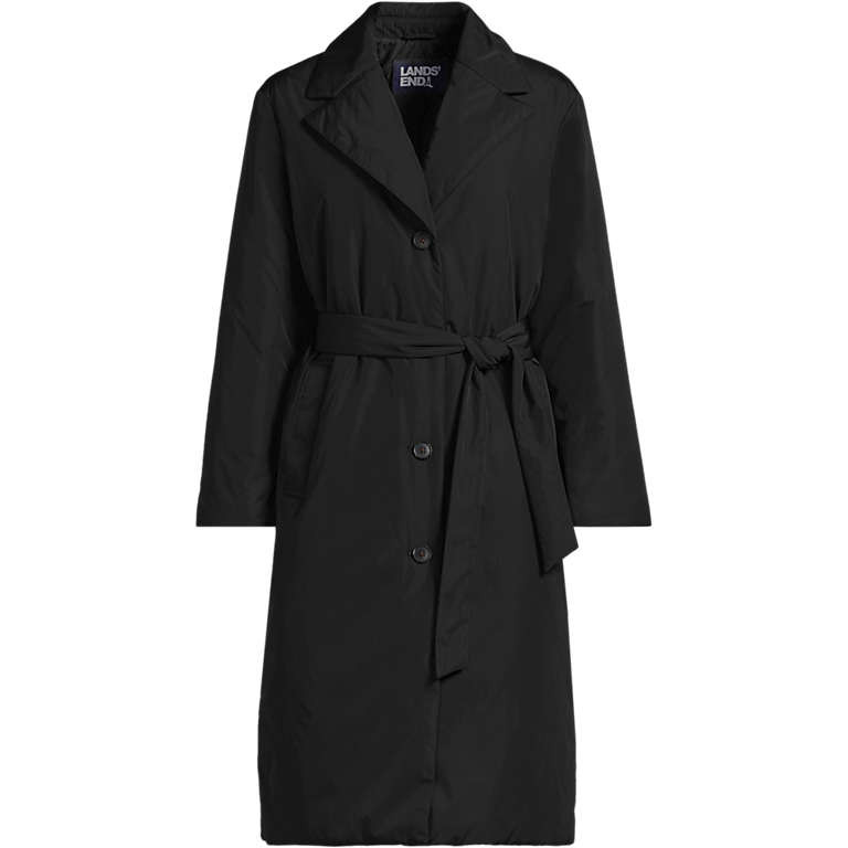 Women's Insulated Commuter Trench Coat | Lands' End (US)