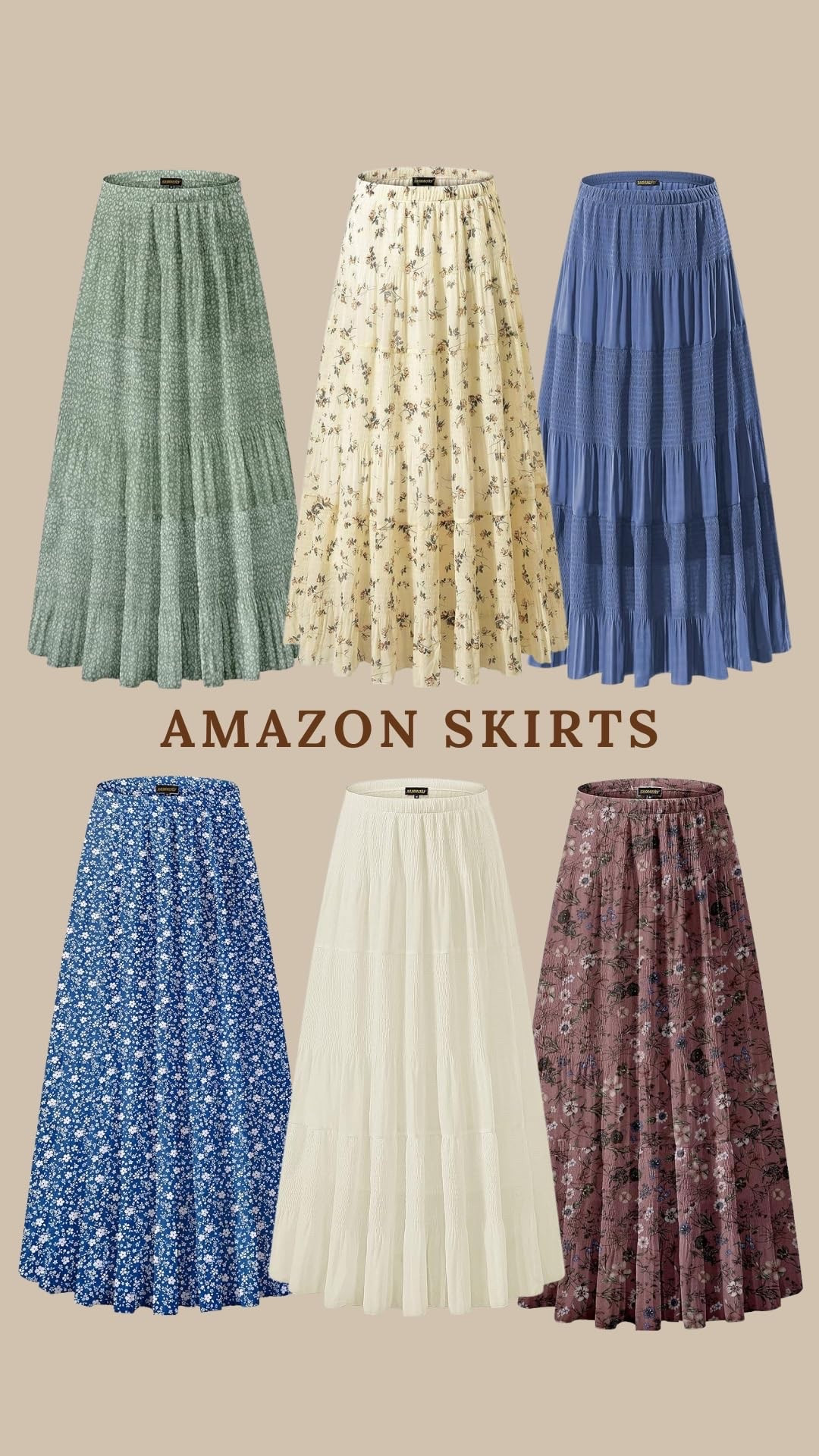 The most perfect skirt from Amazon! So many cute colors and patterns to choose from — I’ll be living in these all summer!

#LTKootd #LTKgrwm #LTKmomlife