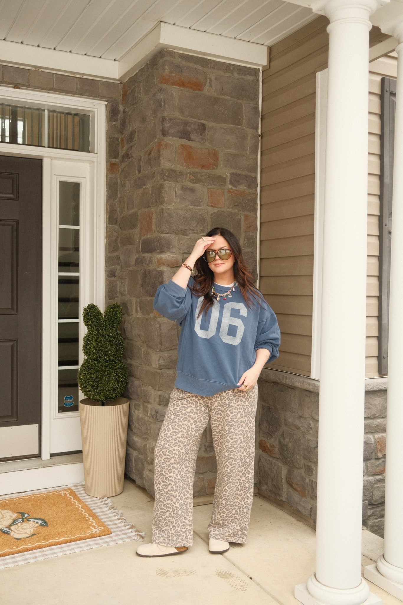 Wearing a large in everything.. 

#LTKootd #LTKmomlife #LTKMidsize